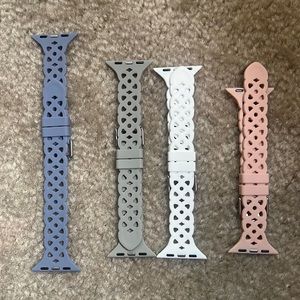 38MM Apple Watch bands in 4 different colors - change it up just a bit.